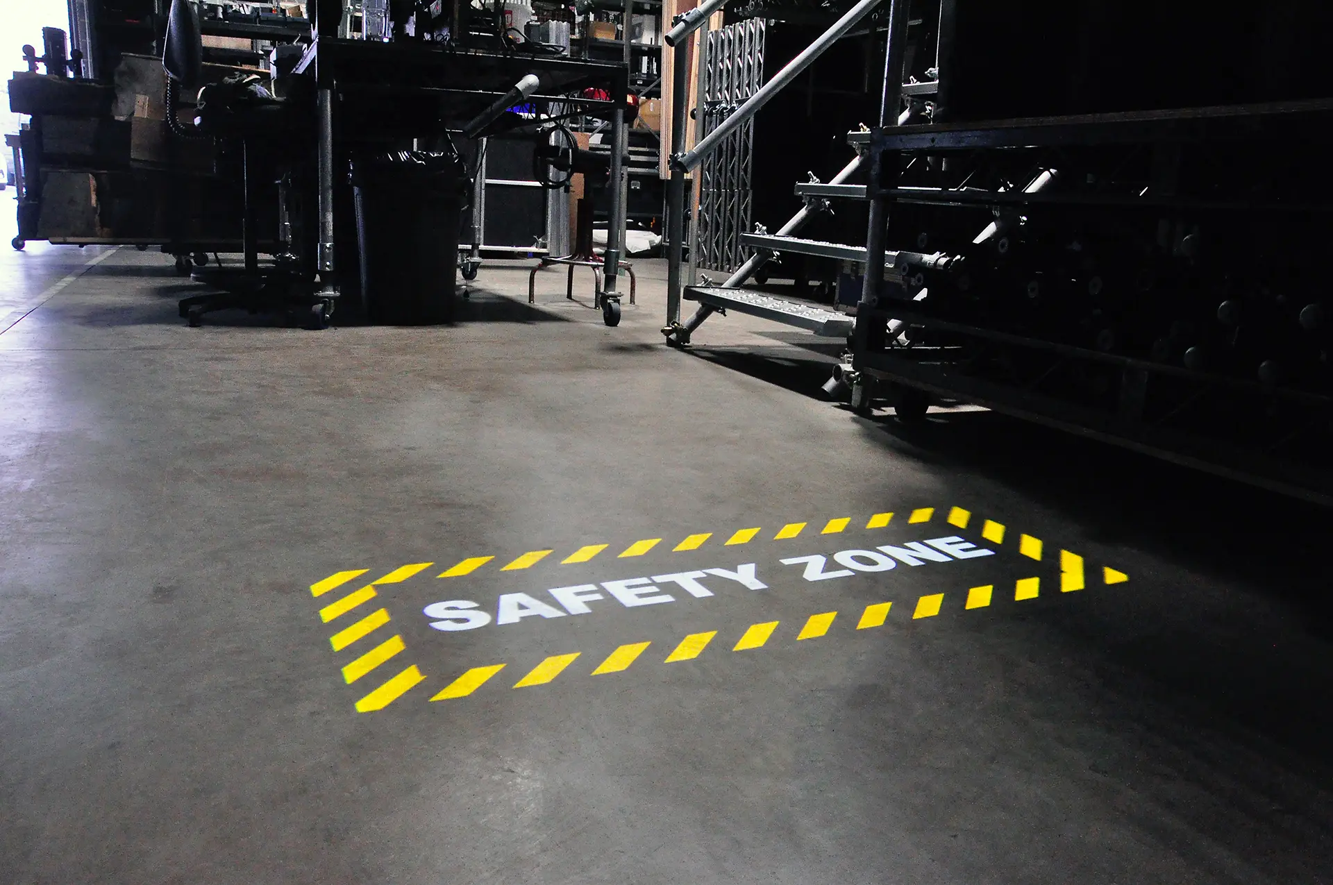 Projected Signage by Fastline Services