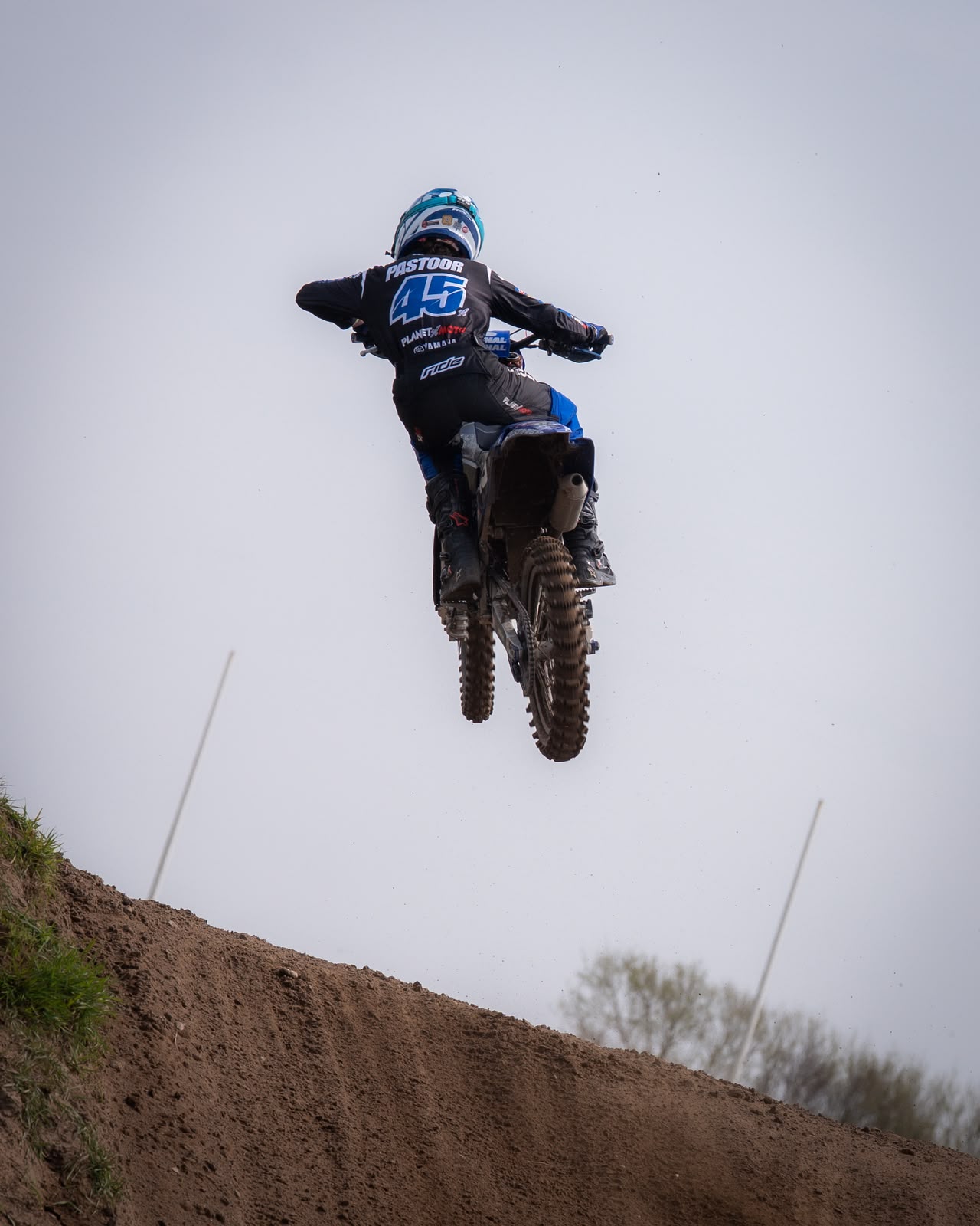 Motocross jump shot