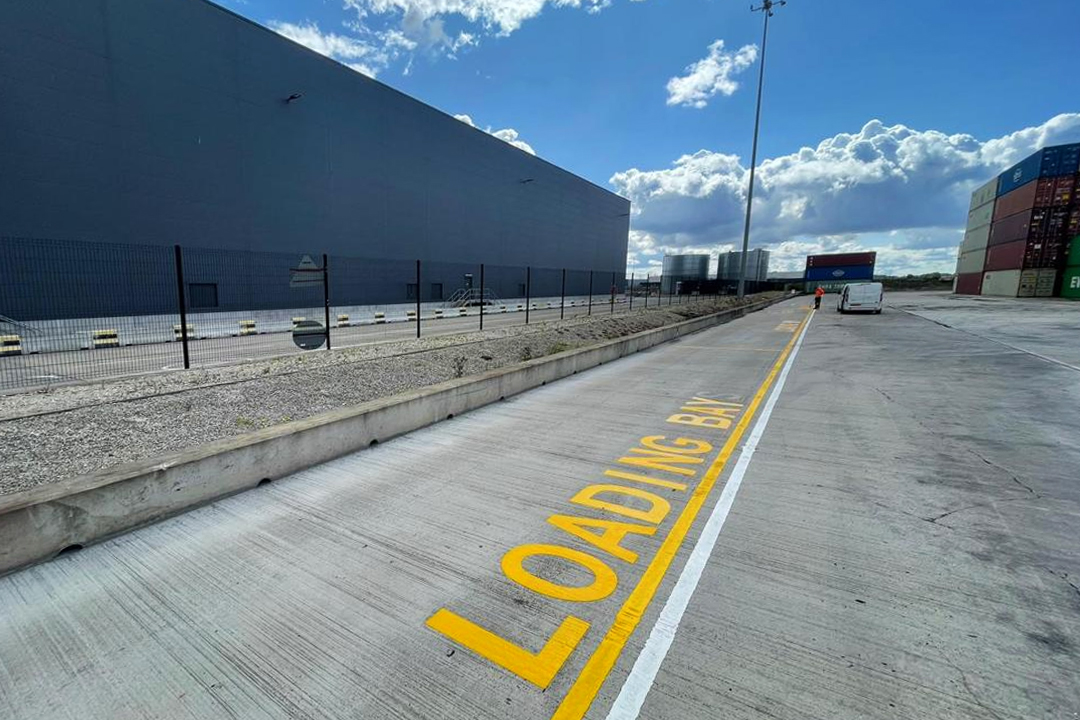iPort Rail – High-Quality MMA Line Marking – Doncaster, UK